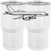 20 oz. Tall Stainless Steel Vacuum Insulated Tumbler White Thumbnail