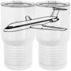 20 oz. Tall Stainless Steel Vacuum Insulated Tumbler White Thumbnail