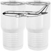 20 oz. Tall Stainless Steel Vacuum Insulated Tumbler White Thumbnail