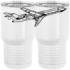 20 oz. Tall Stainless Steel Vacuum Insulated Tumbler White Thumbnail