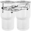 20 oz. Tall Stainless Steel Vacuum Insulated Tumbler White Thumbnail