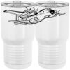 20 oz. Tall Stainless Steel Vacuum Insulated Tumbler White Thumbnail