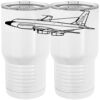 20 oz. Tall Stainless Steel Vacuum Insulated Tumbler White Thumbnail