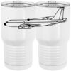 20 oz. Tall Stainless Steel Vacuum Insulated Tumbler White Thumbnail