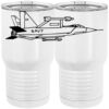 20 oz. Tall Stainless Steel Vacuum Insulated Tumbler White Thumbnail