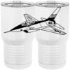 20 oz. Tall Stainless Steel Vacuum Insulated Tumbler White Thumbnail
