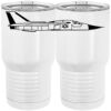 20 oz. Tall Stainless Steel Vacuum Insulated Tumbler White Thumbnail