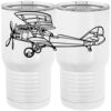 20 oz. Tall Stainless Steel Vacuum Insulated Tumbler White Thumbnail