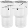20 oz. Tall Stainless Steel Vacuum Insulated Tumbler White Thumbnail
