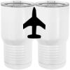 20 oz. Tall Stainless Steel Vacuum Insulated Tumbler White Thumbnail