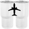 20 oz. Tall Stainless Steel Vacuum Insulated Tumbler White Thumbnail