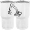 20 oz. Tall Stainless Steel Vacuum Insulated Tumbler White Thumbnail