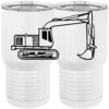 20 oz. Tall Stainless Steel Vacuum Insulated Tumbler White Thumbnail
