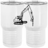 20 oz. Tall Stainless Steel Vacuum Insulated Tumbler White Thumbnail