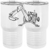 20 oz. Tall Stainless Steel Vacuum Insulated Tumbler White Thumbnail