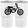 20 oz. Tall Stainless Steel Vacuum Insulated Tumbler White Thumbnail