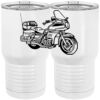 20 oz. Tall Stainless Steel Vacuum Insulated Tumbler White Thumbnail