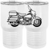 20 oz. Tall Stainless Steel Vacuum Insulated Tumbler White Thumbnail