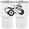 20 oz. Tall Stainless Steel Vacuum Insulated Tumbler White Thumbnail