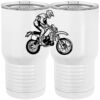 20 oz. Tall Stainless Steel Vacuum Insulated Tumbler White Thumbnail