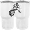 20 oz. Tall Stainless Steel Vacuum Insulated Tumbler White Thumbnail