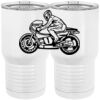 20 oz. Tall Stainless Steel Vacuum Insulated Tumbler White Thumbnail