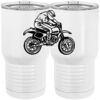 20 oz. Tall Stainless Steel Vacuum Insulated Tumbler White Thumbnail