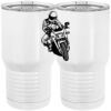 20 oz. Tall Stainless Steel Vacuum Insulated Tumbler White Thumbnail