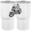 20 oz. Tall Stainless Steel Vacuum Insulated Tumbler White Thumbnail