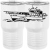 20 oz. Tall Stainless Steel Vacuum Insulated Tumbler White Thumbnail