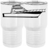 20 oz. Tall Stainless Steel Vacuum Insulated Tumbler White Thumbnail
