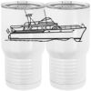 20 oz. Tall Stainless Steel Vacuum Insulated Tumbler White Thumbnail