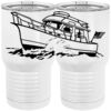 20 oz. Tall Stainless Steel Vacuum Insulated Tumbler White Thumbnail