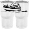 20 oz. Tall Stainless Steel Vacuum Insulated Tumbler White Thumbnail