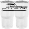 20 oz. Tall Stainless Steel Vacuum Insulated Tumbler White Thumbnail