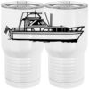 20 oz. Tall Stainless Steel Vacuum Insulated Tumbler White Thumbnail