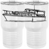 20 oz. Tall Stainless Steel Vacuum Insulated Tumbler White Thumbnail