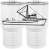 20 oz. Tall Stainless Steel Vacuum Insulated Tumbler White Thumbnail