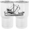 20 oz. Tall Stainless Steel Vacuum Insulated Tumbler White Thumbnail