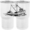 20 oz. Tall Stainless Steel Vacuum Insulated Tumbler White Thumbnail