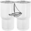 20 oz. Tall Stainless Steel Vacuum Insulated Tumbler White Thumbnail