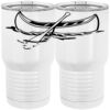 20 oz. Tall Stainless Steel Vacuum Insulated Tumbler White Thumbnail