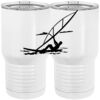 20 oz. Tall Stainless Steel Vacuum Insulated Tumbler White Thumbnail