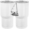 20 oz. Tall Stainless Steel Vacuum Insulated Tumbler White Thumbnail