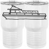 20 oz. Tall Stainless Steel Vacuum Insulated Tumbler White Thumbnail