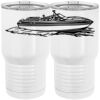 20 oz. Tall Stainless Steel Vacuum Insulated Tumbler White Thumbnail