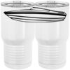 20 oz. Tall Stainless Steel Vacuum Insulated Tumbler White Thumbnail