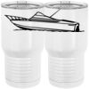 20 oz. Tall Stainless Steel Vacuum Insulated Tumbler White Thumbnail