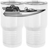 20 oz. Tall Stainless Steel Vacuum Insulated Tumbler White Thumbnail