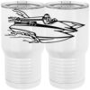 20 oz. Tall Stainless Steel Vacuum Insulated Tumbler White Thumbnail